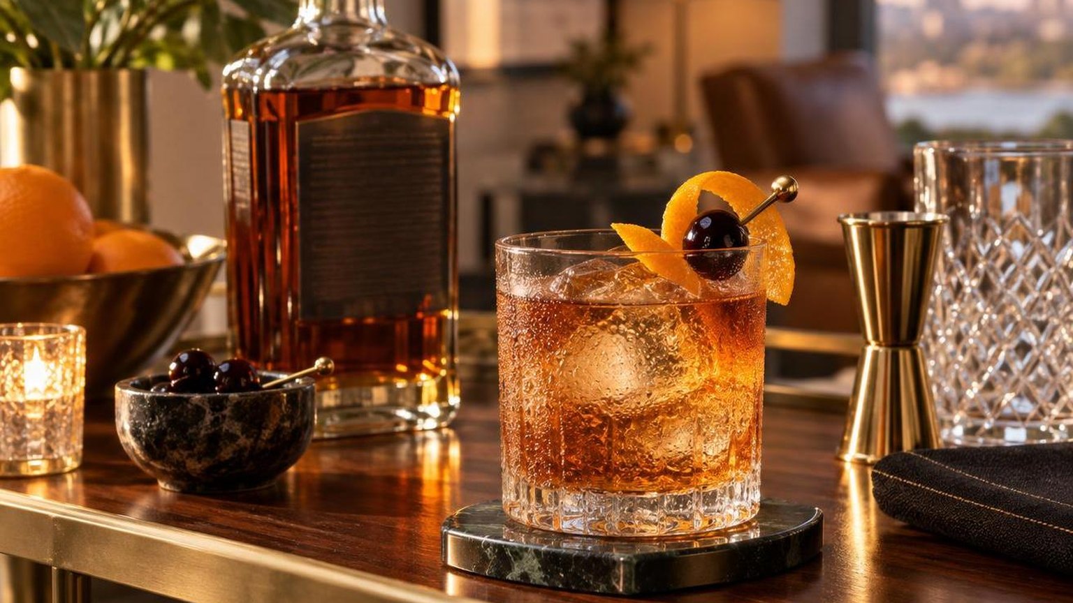 Cocktail Made with Tennessee Whiskey, Ironically — a quick reference