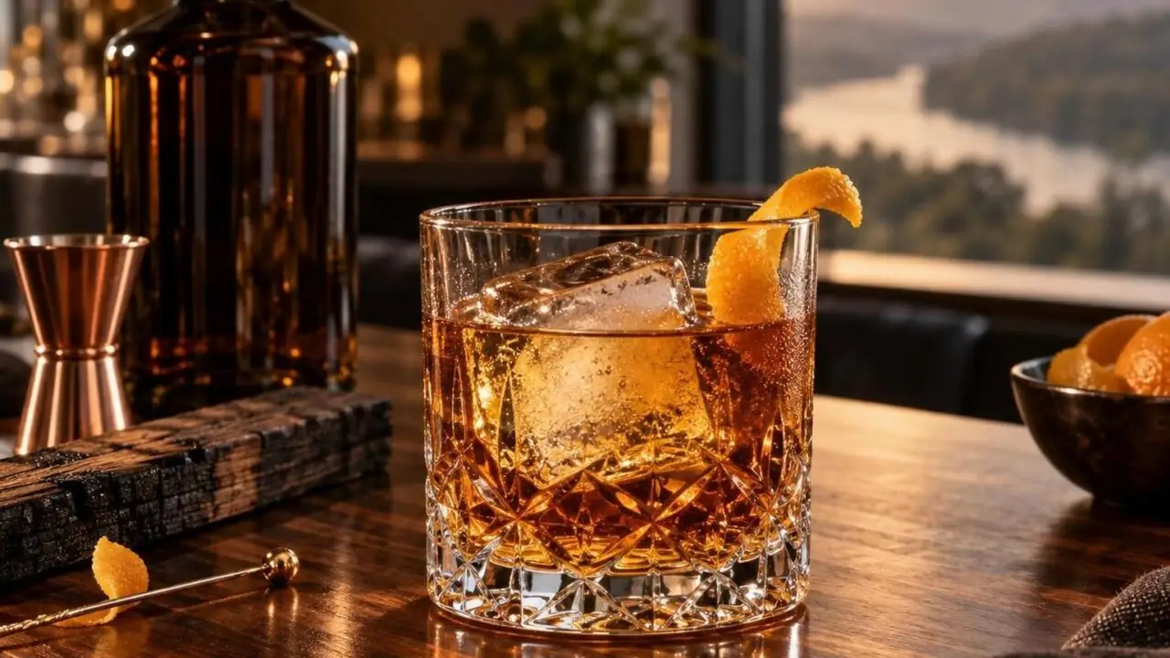 Cocktail made with tennessee whiskey ironically