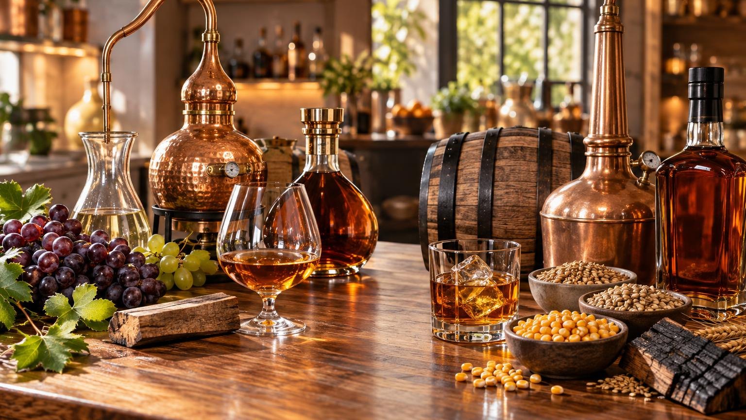 Difference Between Brandy and Bourbon — measured, not estimated