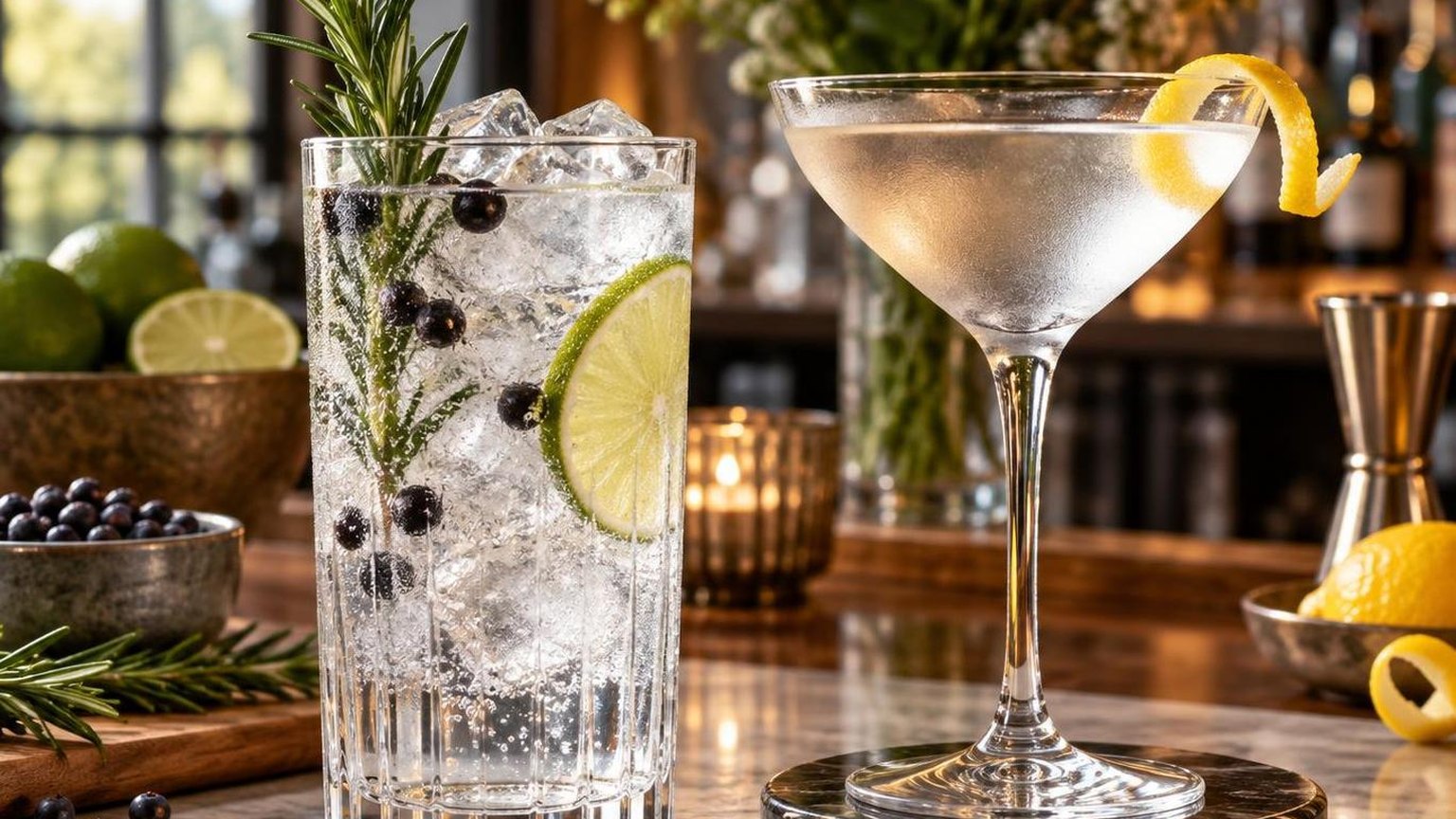 What Is the Difference Between Gin and Vodka? at a glance