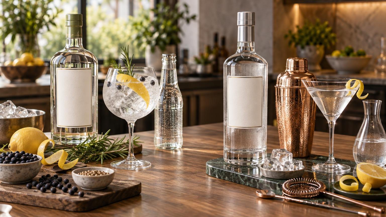 What Is the Difference Between Gin and Vodka? — reading the numbers