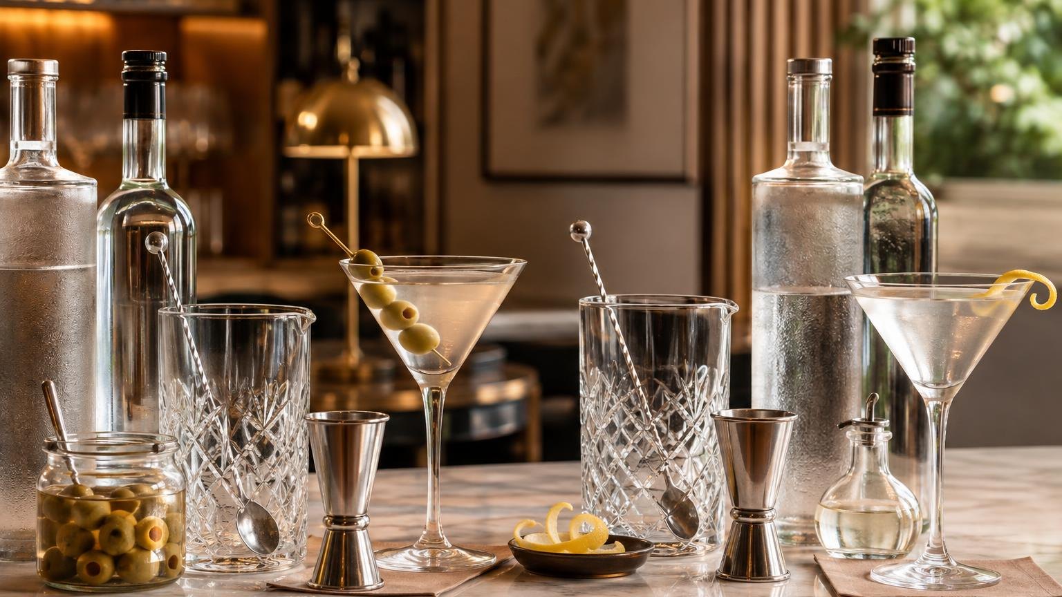 Dirty Martini Vs Martini, broken down step by step