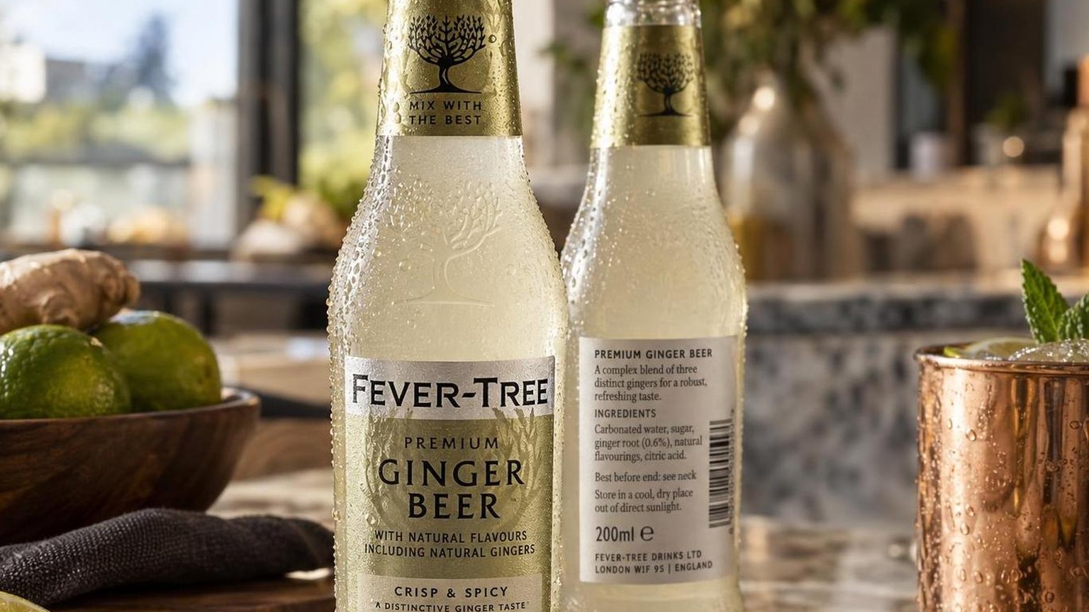 Does Fever Tree Ginger Beer Have Alcohol? — measured, not estimated