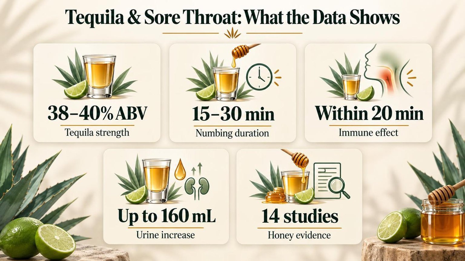 Does Tequila Help with a Sore Throat? 1 Tequila & Sore Throat: What the Data Shows — what the data shows