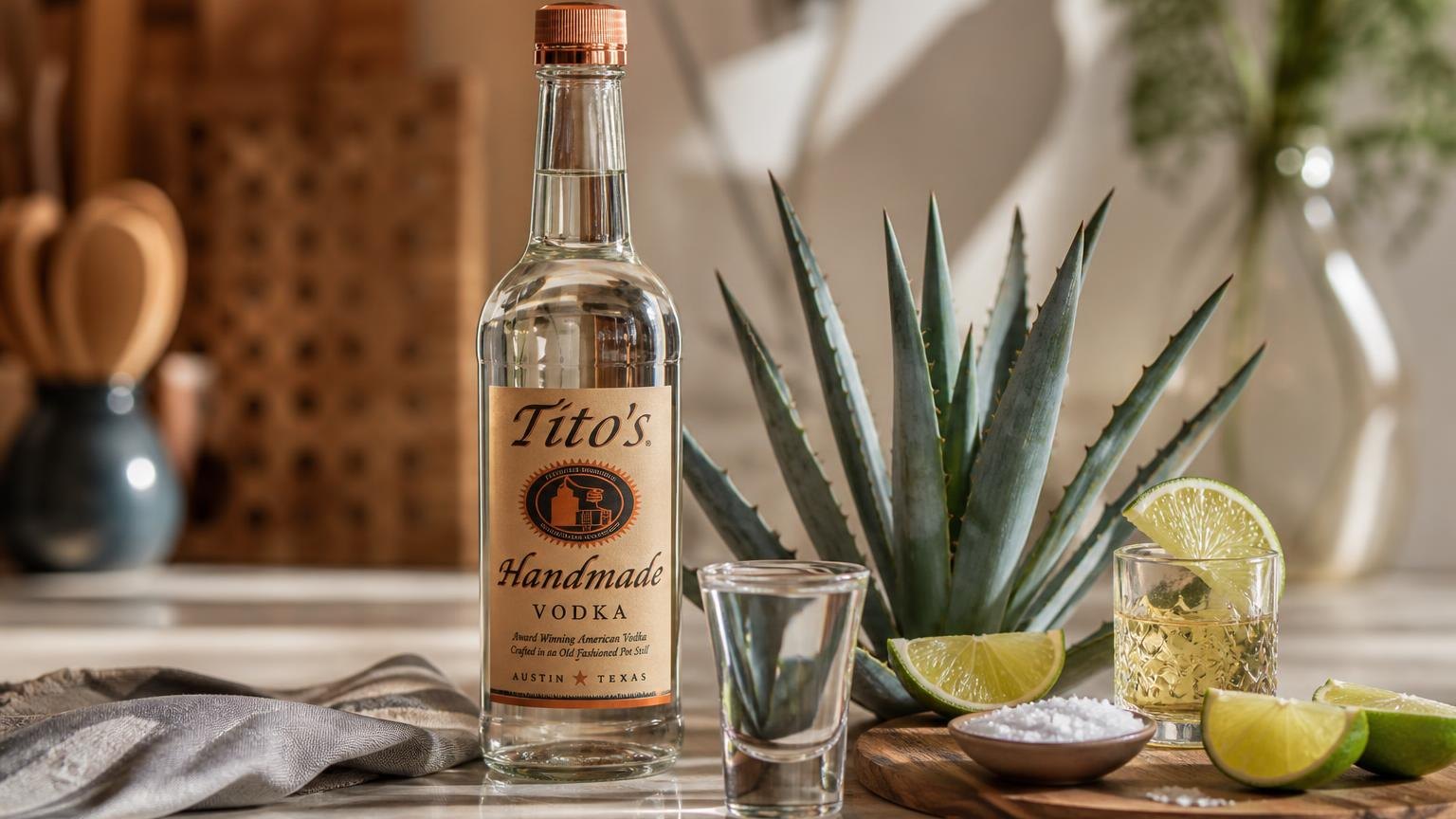 Does Tito's Make Tequila? — measured, not estimated, with sources cited