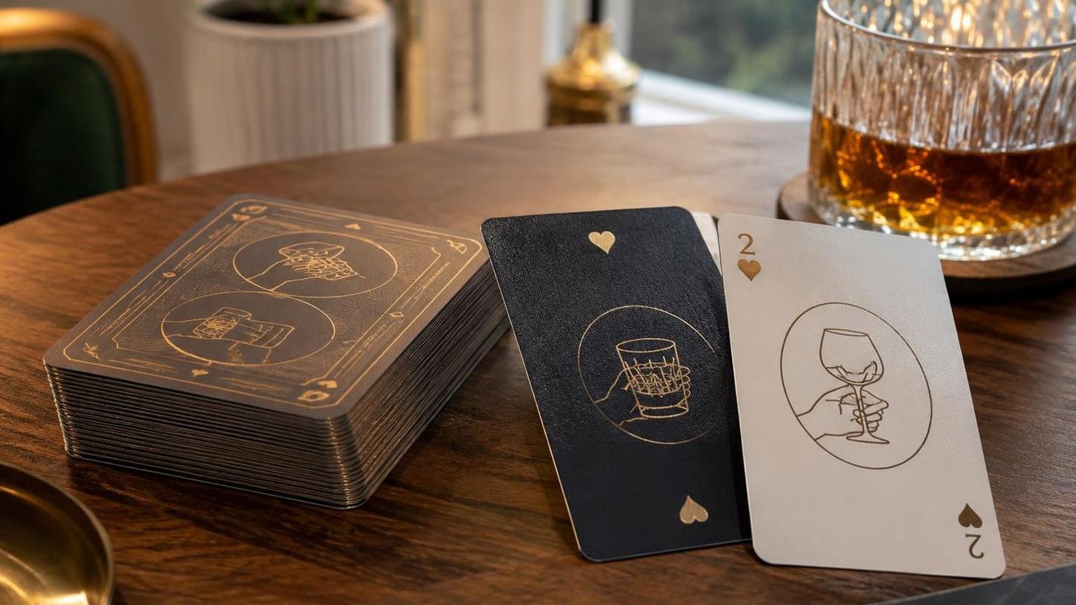 Fun Drinking Games with Cards for 2 Players — a quick reference