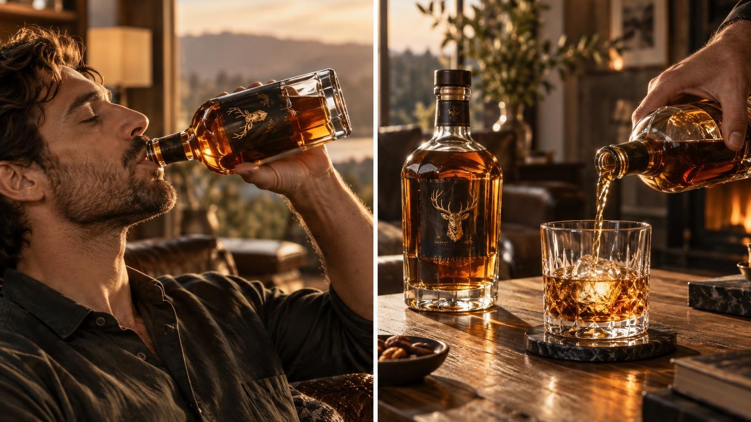 Drinking Whiskey Out of the Bottle and Why It Matters — side by side with the alternatives