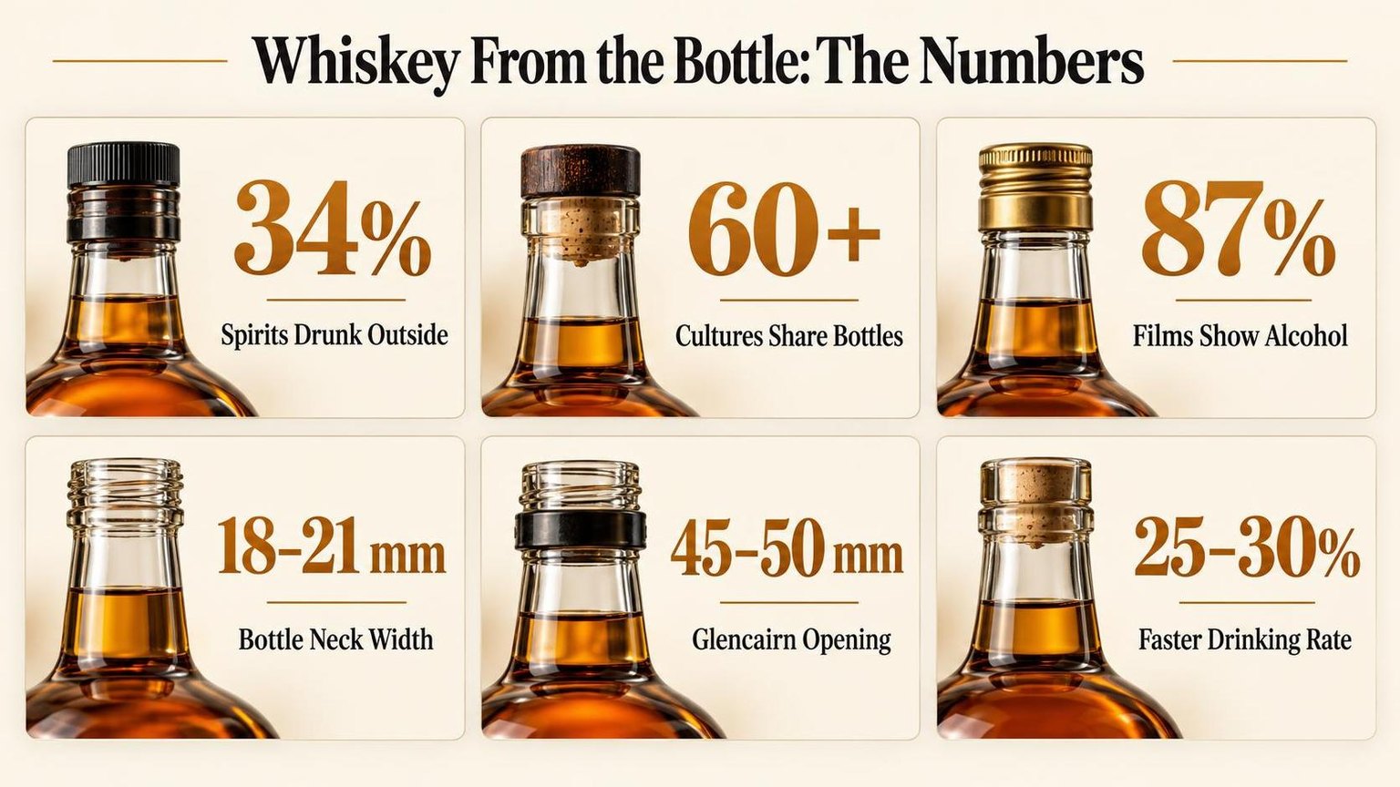 Whiskey From the Bottle: The Numbers — the numbers side by side