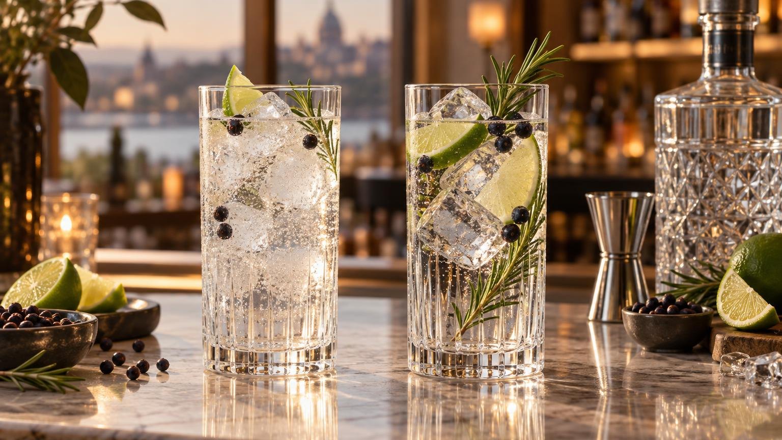 What Is the Alcohol Content of a Gin and Tonic? — side by side with the alternatives