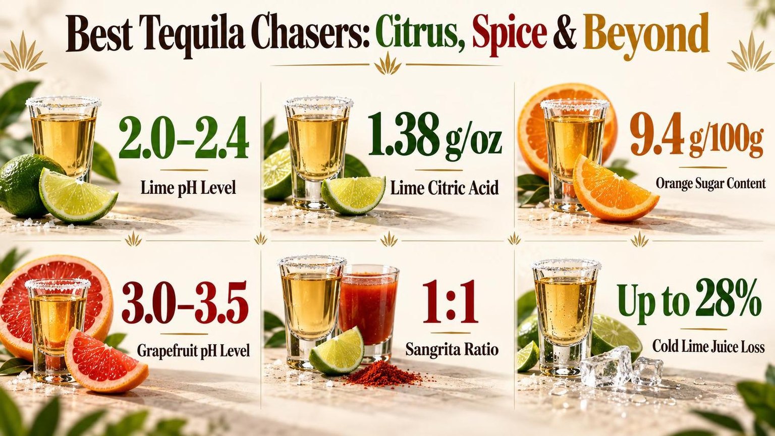 Best Tequila Chasers: Citrus, Spice & Beyond — what the data shows