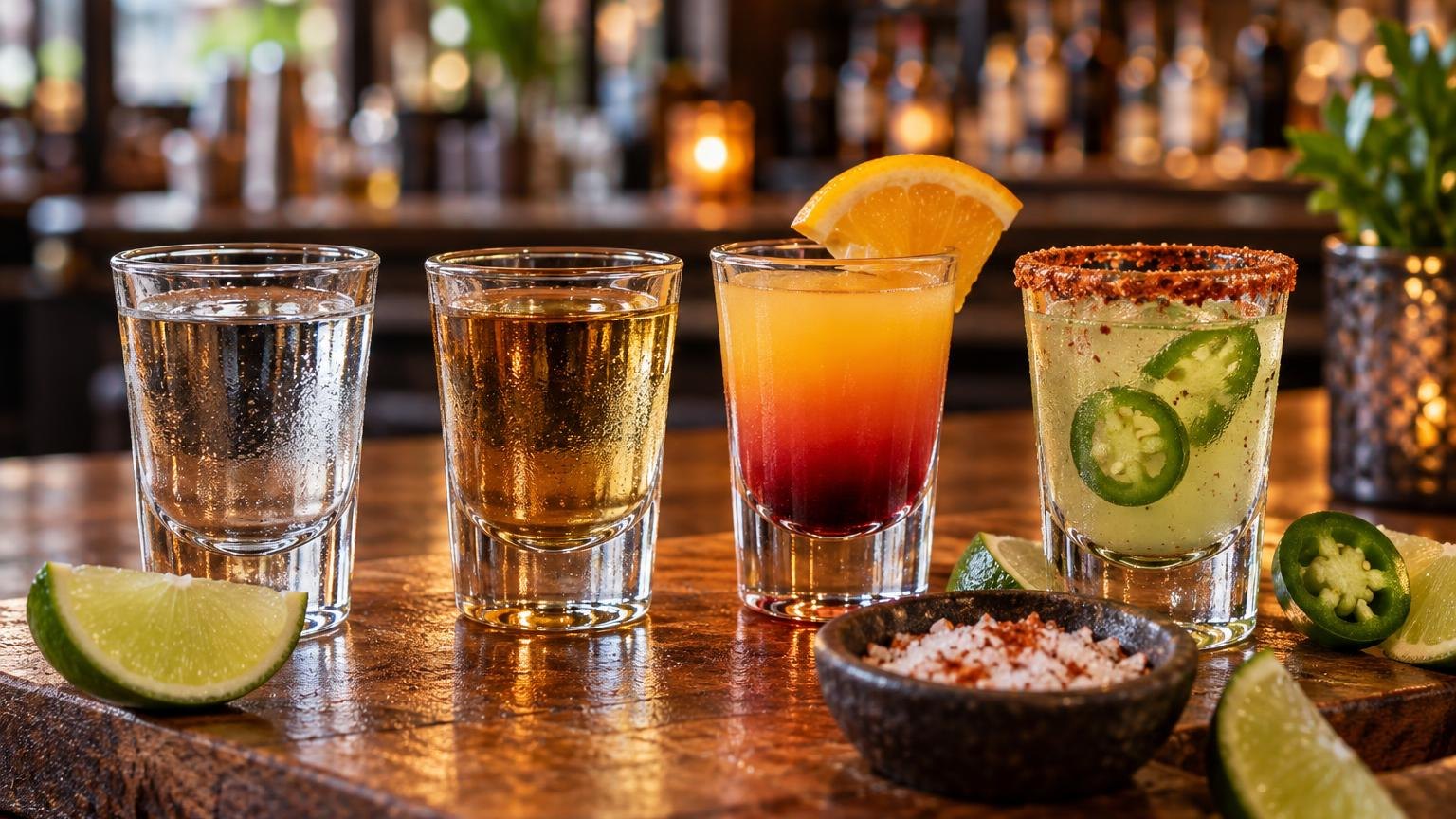 Good Shots with Tequila to Order at the Bar — what matters when choosing