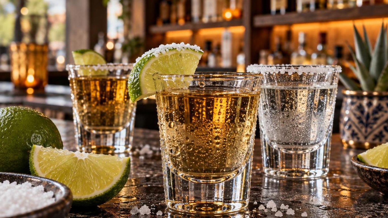 Good Shots with Tequila to Order at the Bar — how it works in the real world