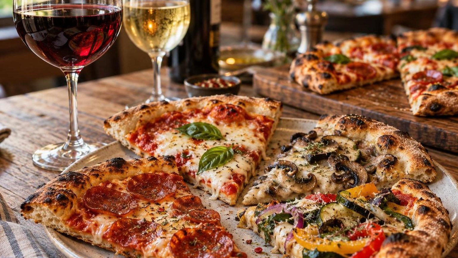 Good Wine with Pizza for Every Type of Slice — the practical details