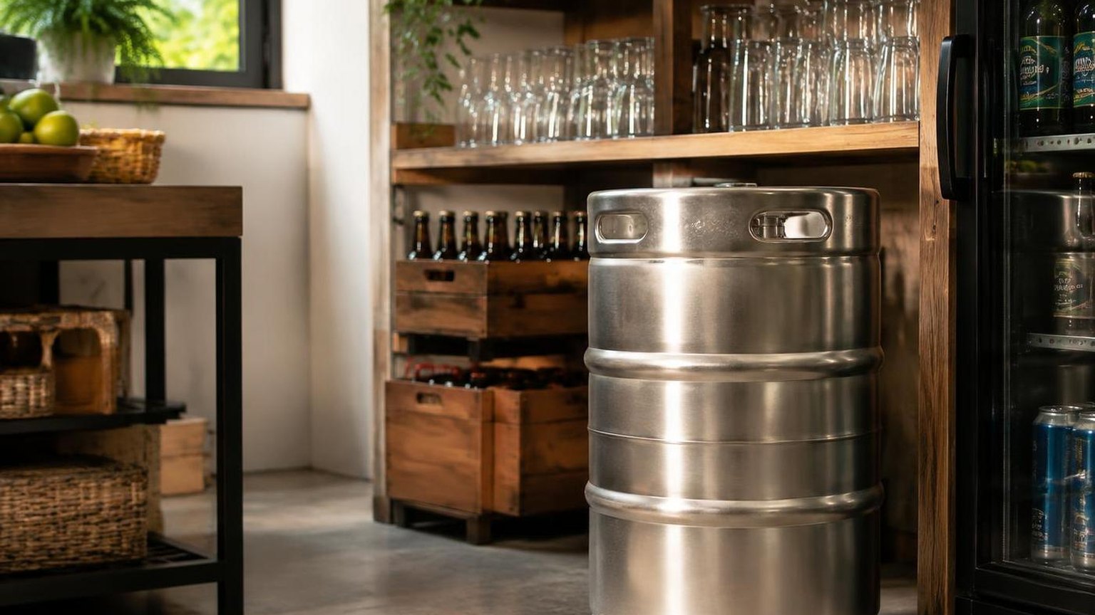 How Big Is A Keg Of Beer? — how it compares in practice