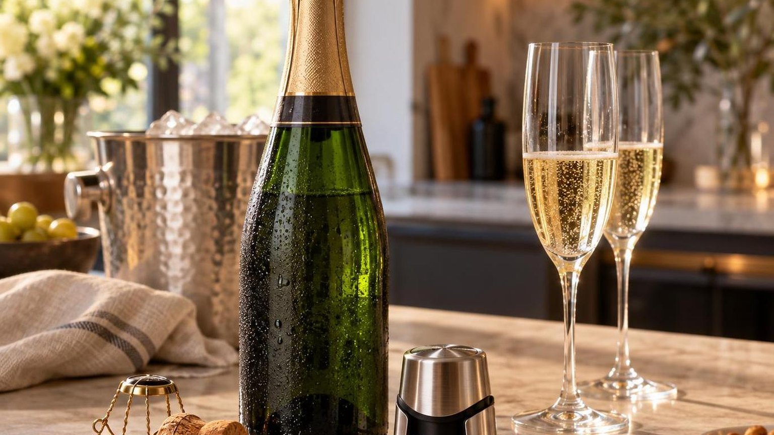 How Long Does Champagne Last After Opening?, broken down step by step