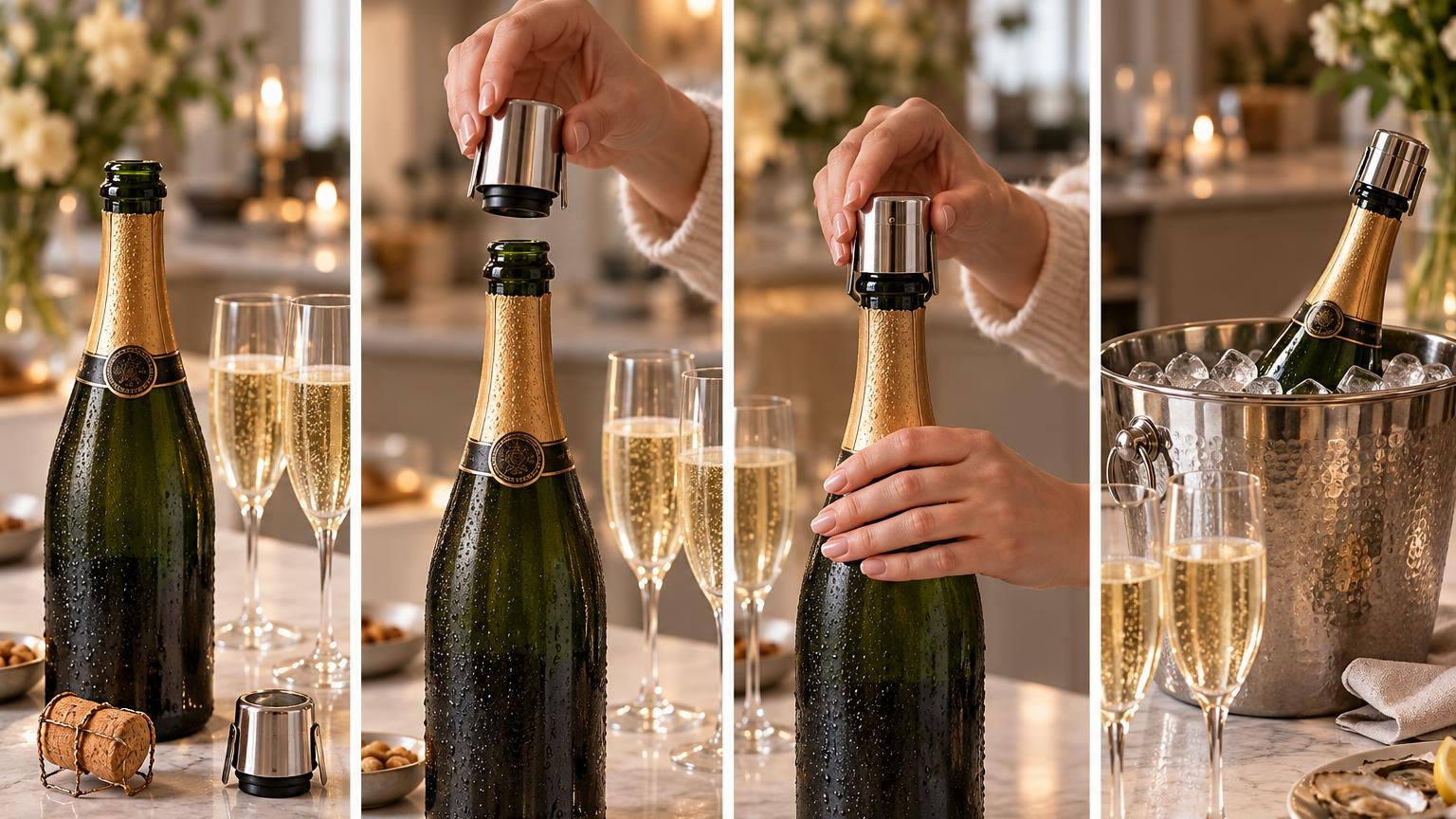 How Long Does Open Champagne Last? — side by side with the alternatives