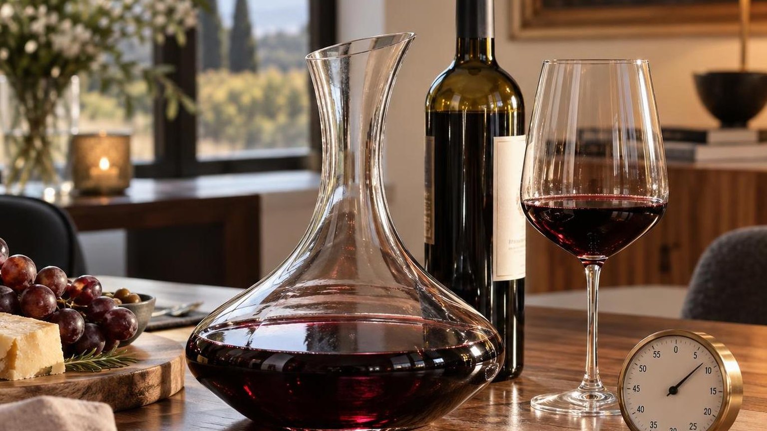 How Long Should You Let Wine Breathe? — reading the numbers