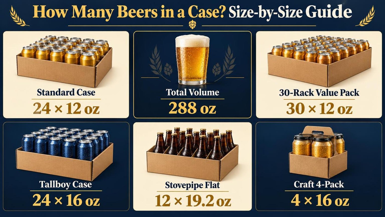 How Many Beers in a Case? Size-by-Size Guide — what the data shows