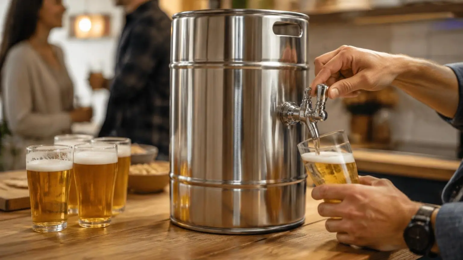 How Many Beers In A Half Keg? — side by side with the alternatives