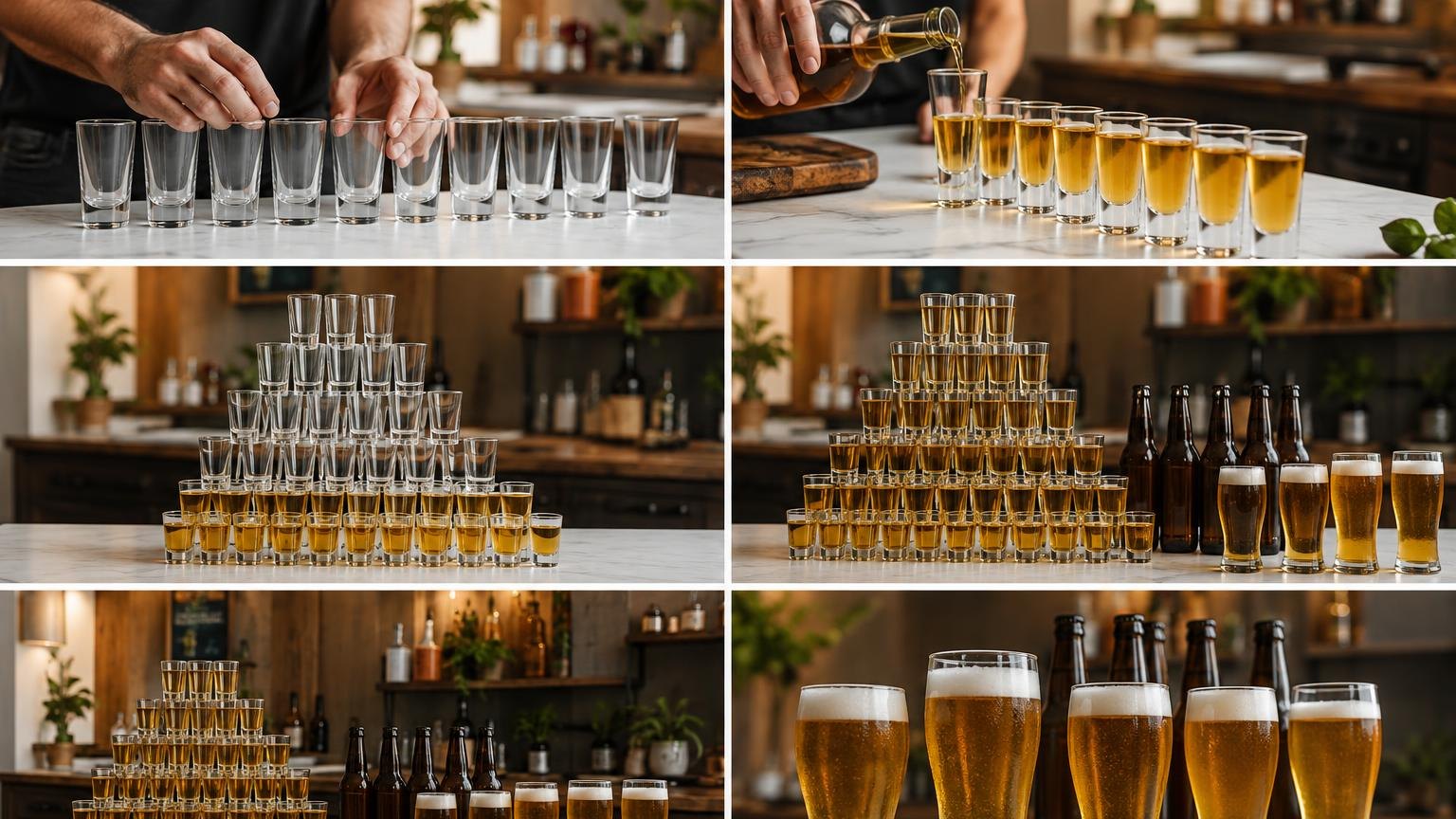 How Many Beers Is 100 Shots? — reading the numbers