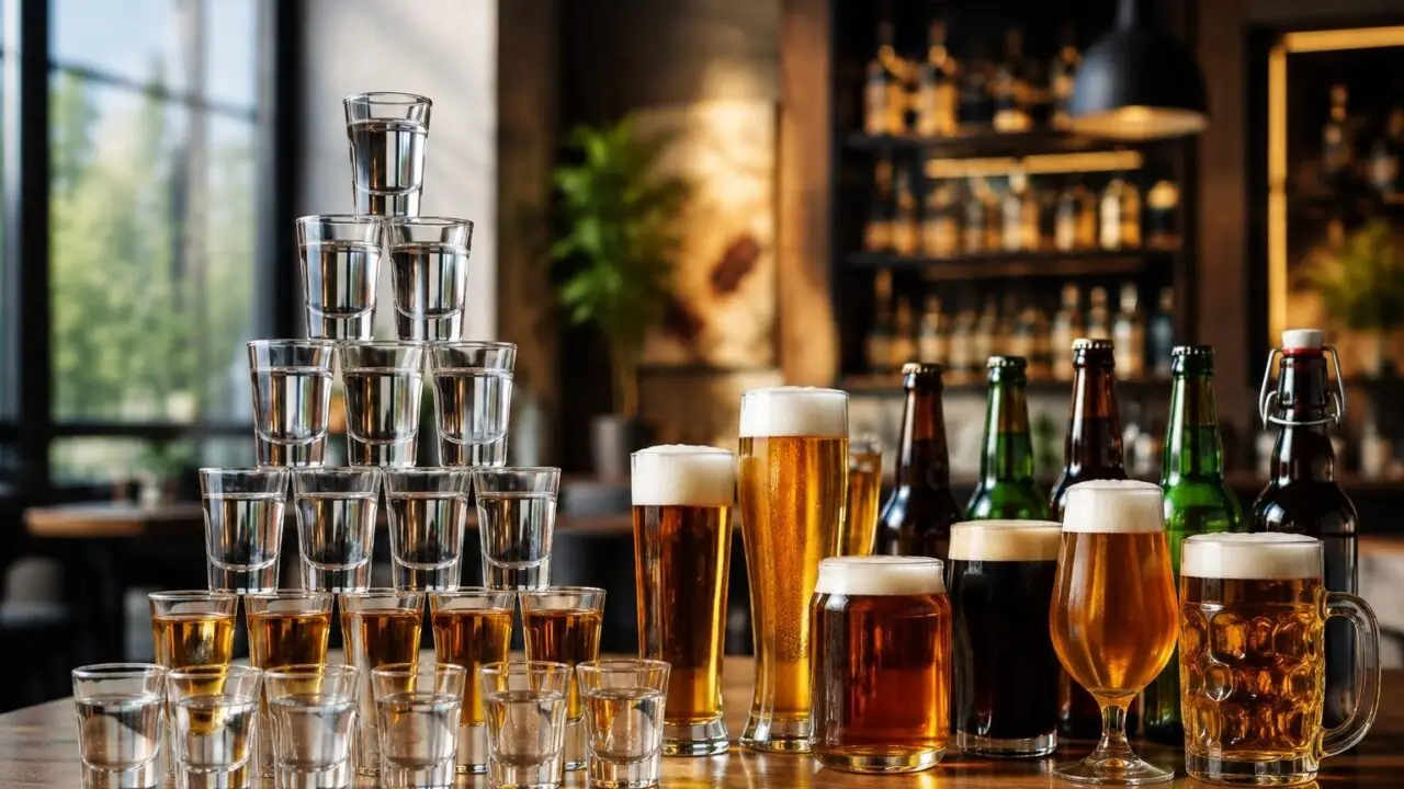How Many Beers Is 100 Shots?