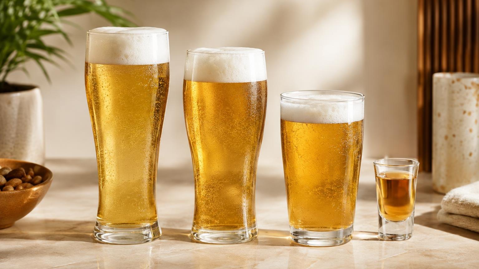 How Many Beers Is Equivalent to a Shot? — a closer look