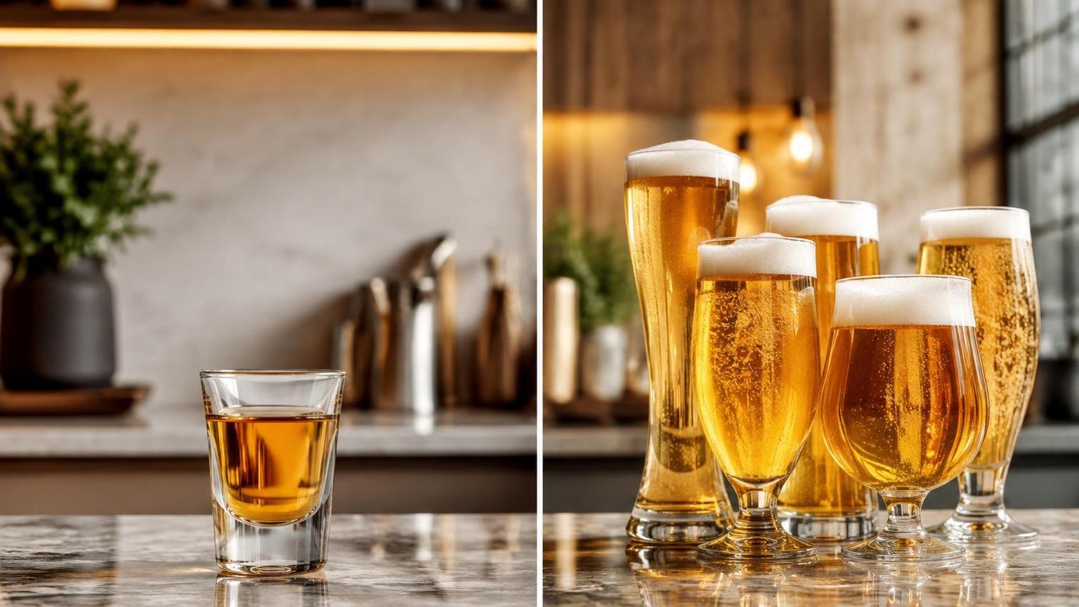How Many Beers Is Equivalent to a Shot?, broken down step by step