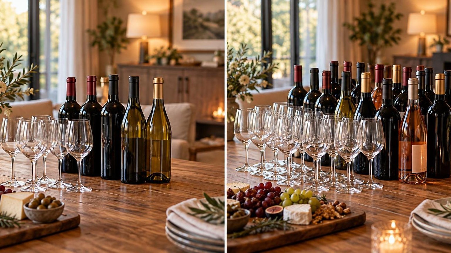 How Many Bottles of Wine for 30 Guests? — the practical details