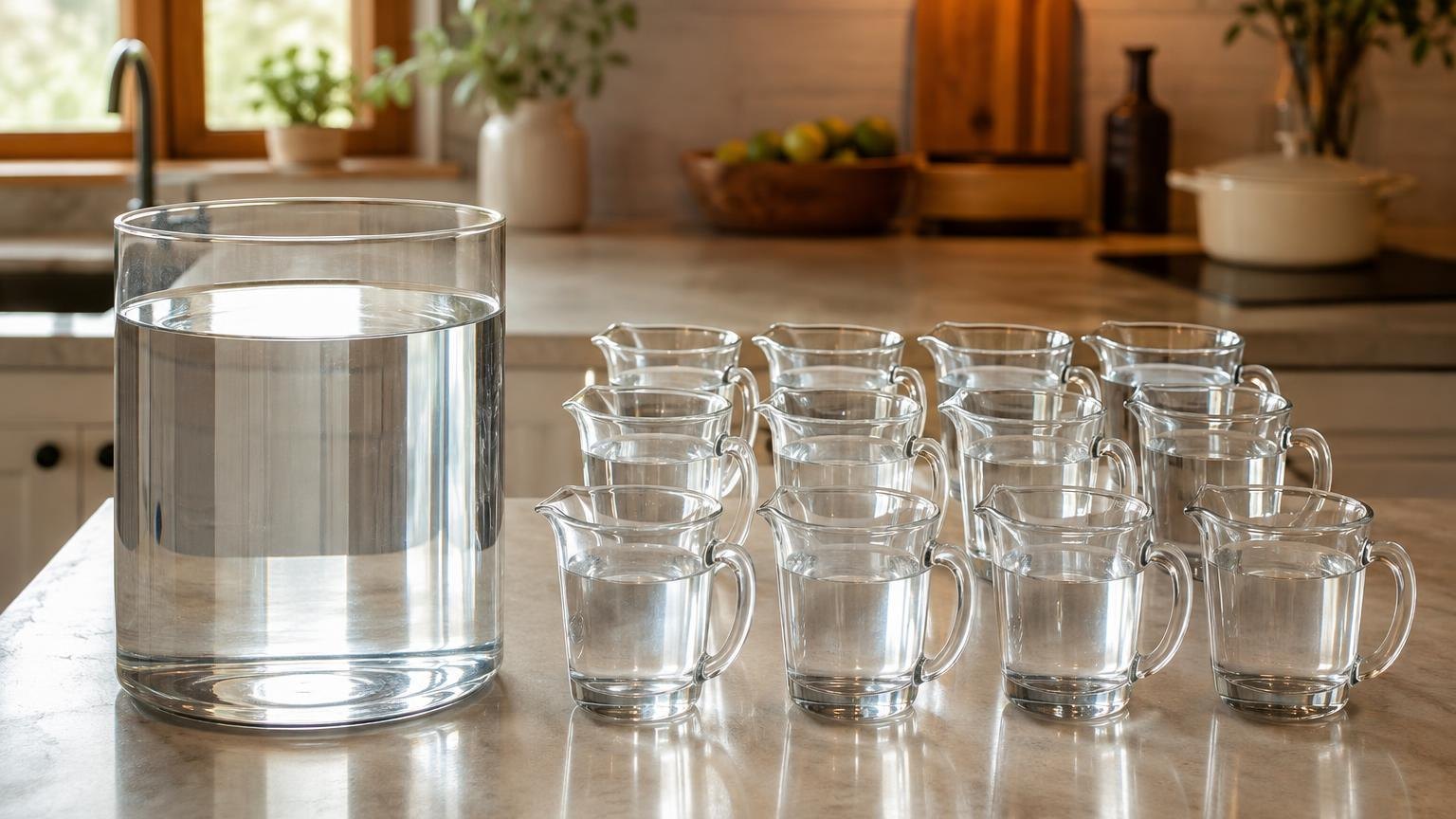 How Many Cups In 4 Liters? — where the figures come from