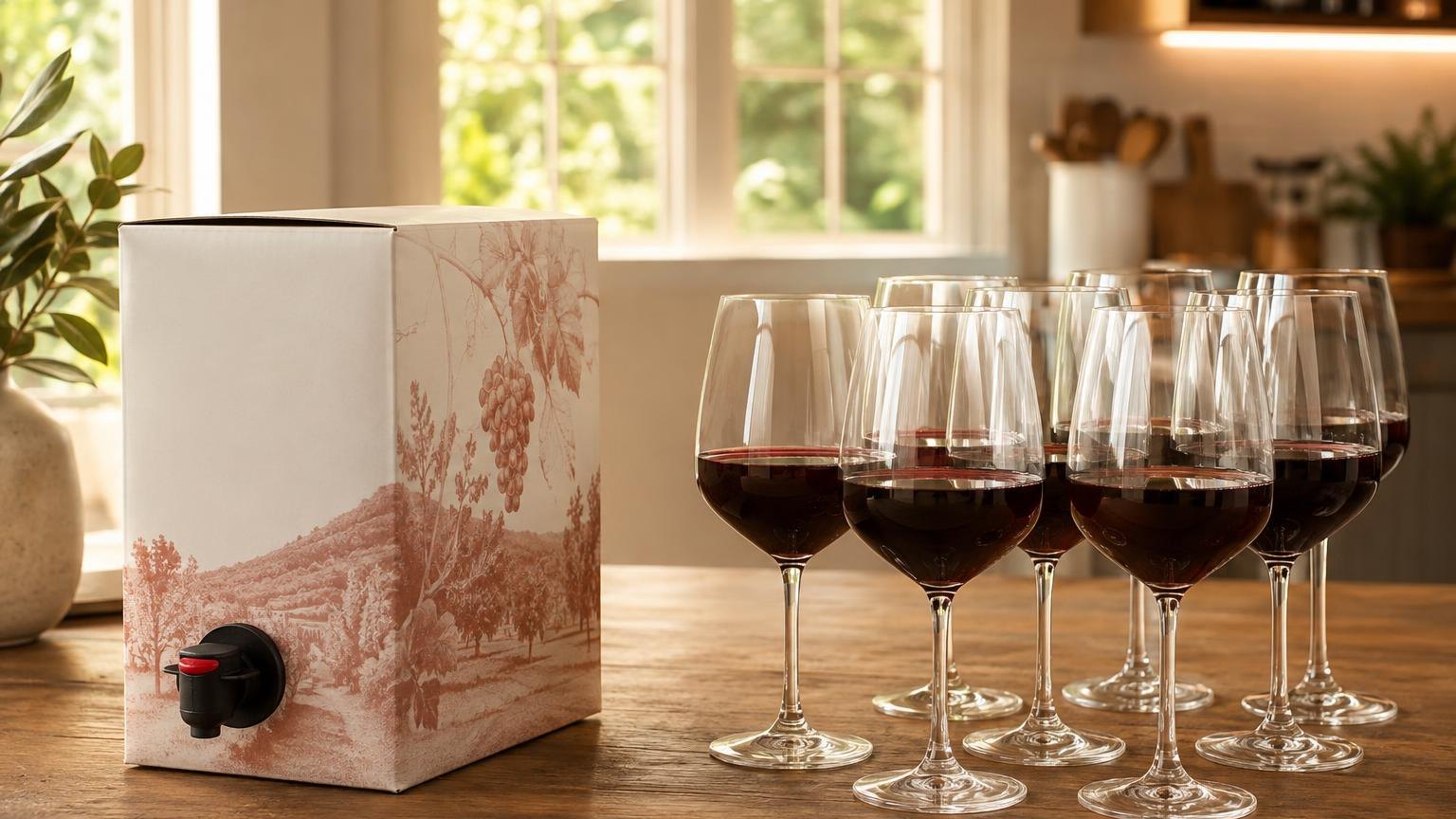 How Many Glasses of Wine in a Box? — the practical details