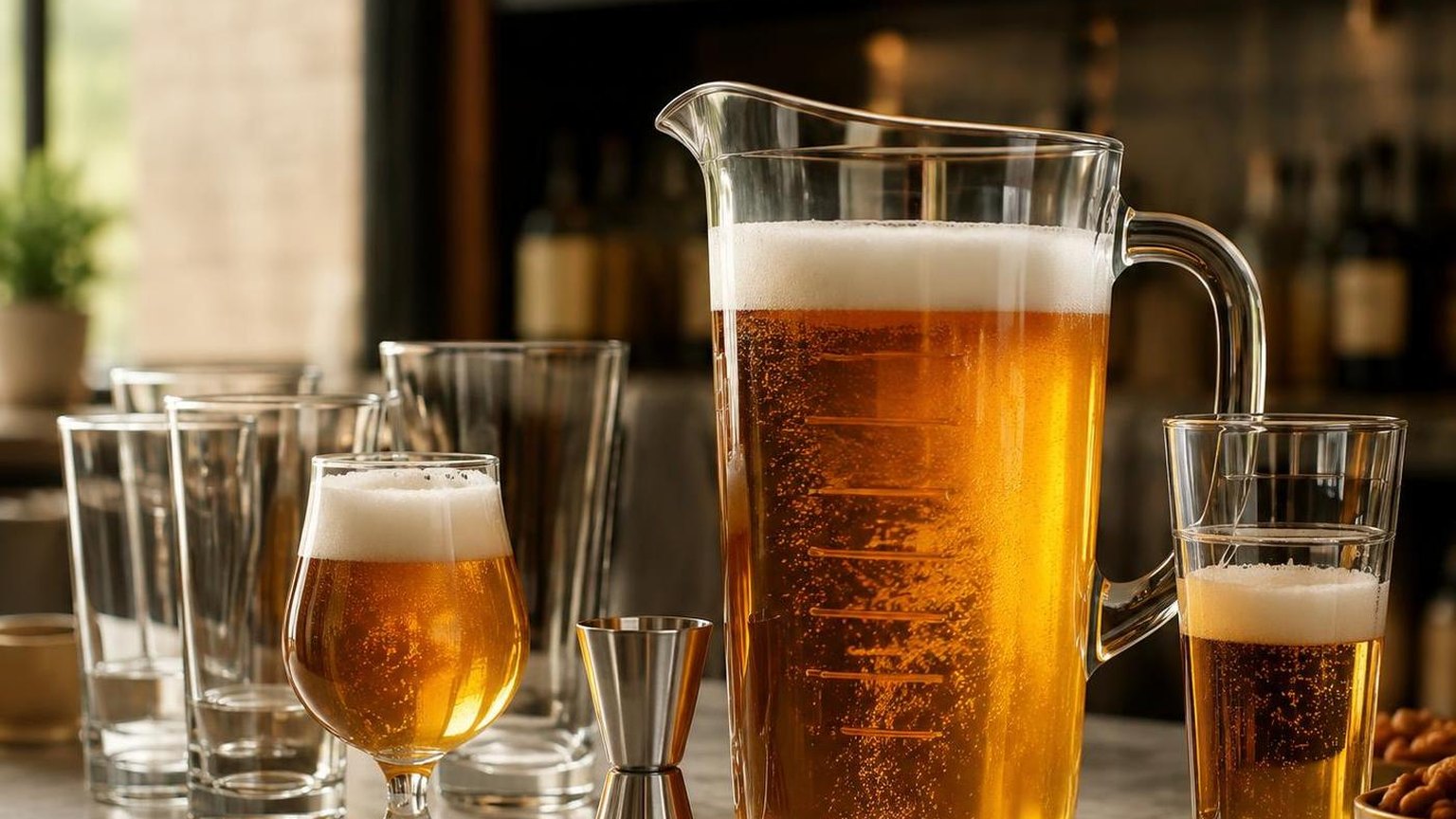 How Many Ounces In A Pitcher Of Beer? — how it compares in practice