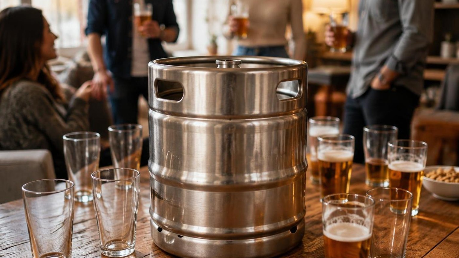 How Many People Does A Keg Serve?, broken down step by step