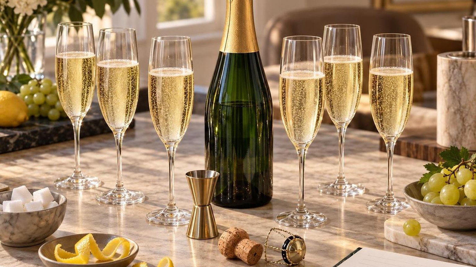 How Many Servings in a Bottle of Champagne? — how it compares in practice