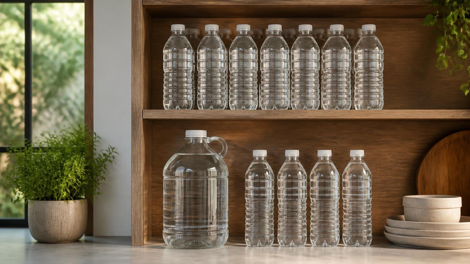 How Many Water Bottles Equal A Gallon? — measured, not estimated