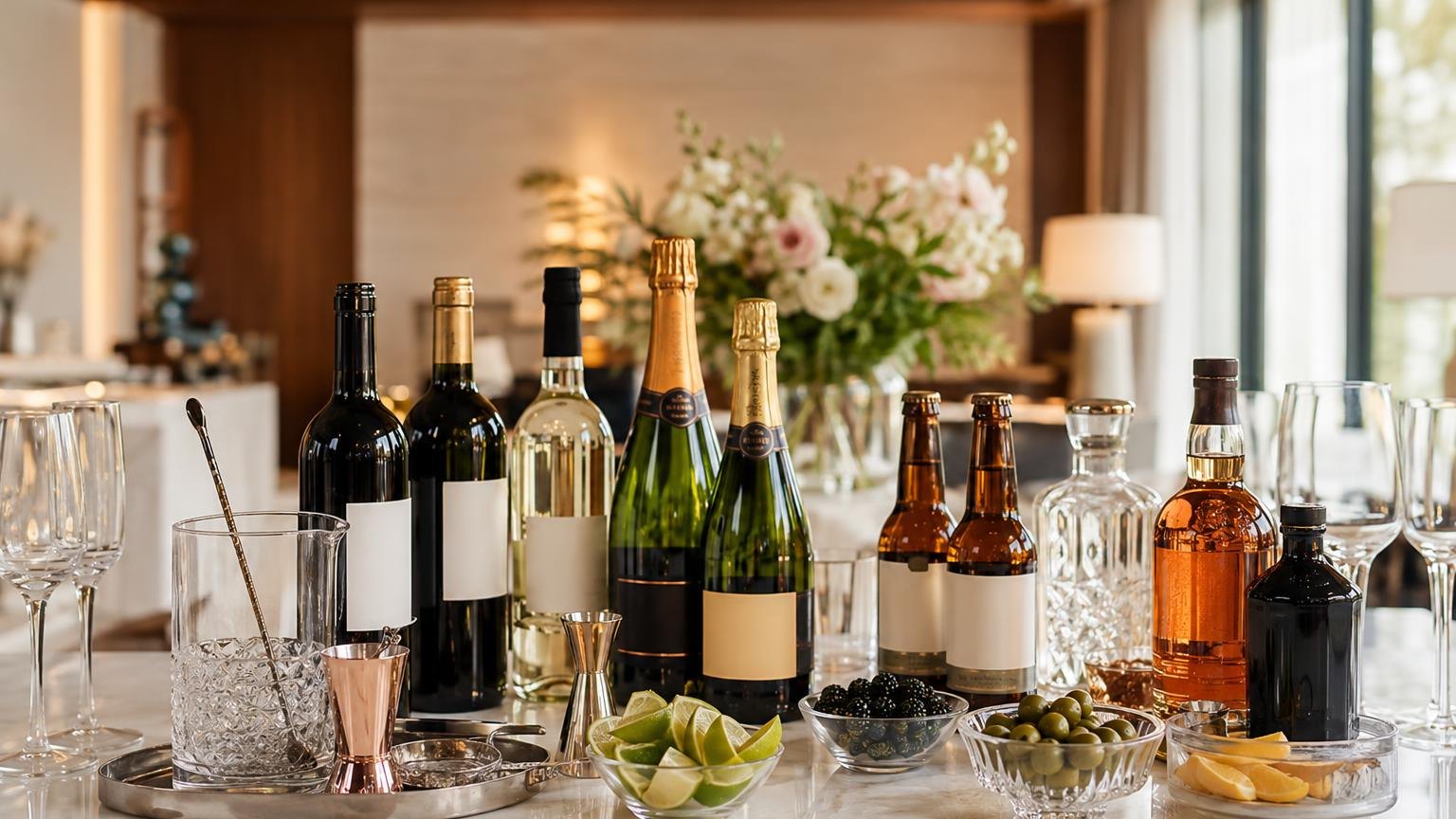 How Much Alcohol to Buy for a Wedding? — where the figures come from