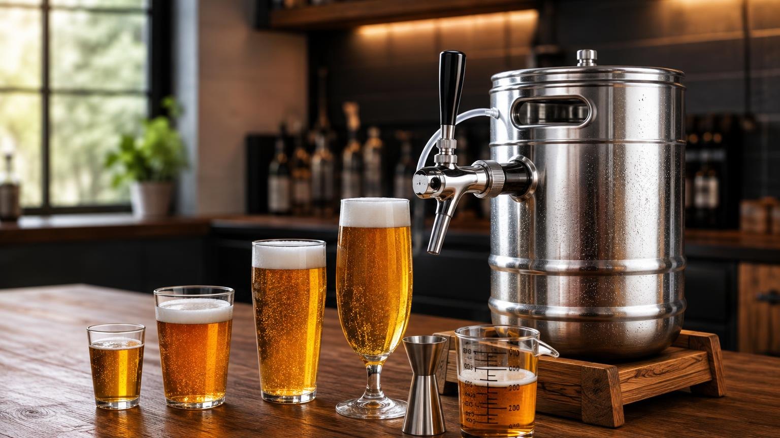 How Much Beer Is In A Half Keg? — how it compares in practice