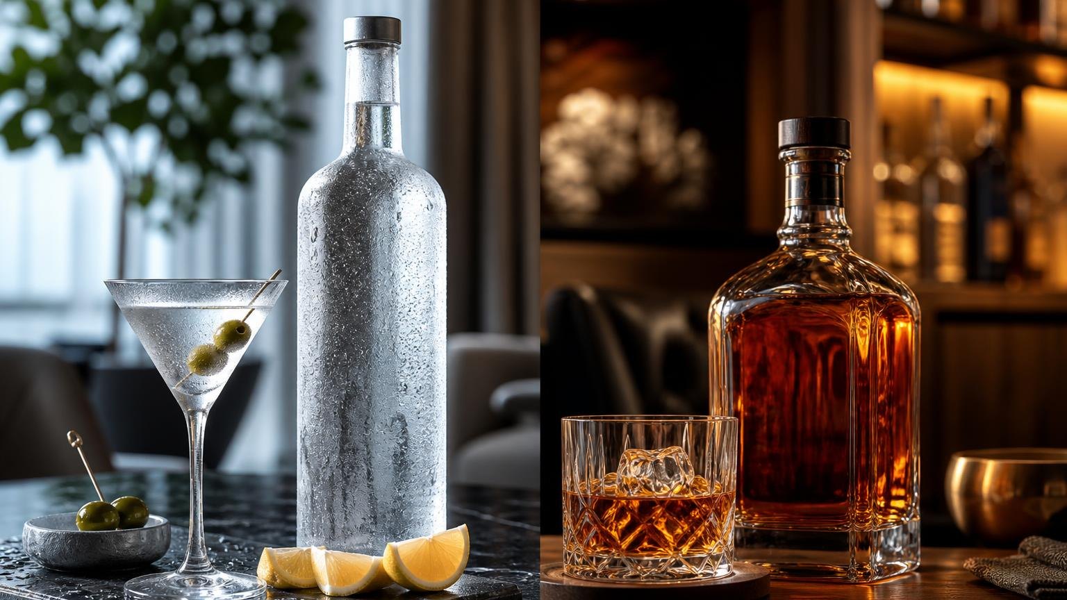 Vodka vs Whiskey 10 Vodka vs Whiskey — measured, not estimated, with sources cited