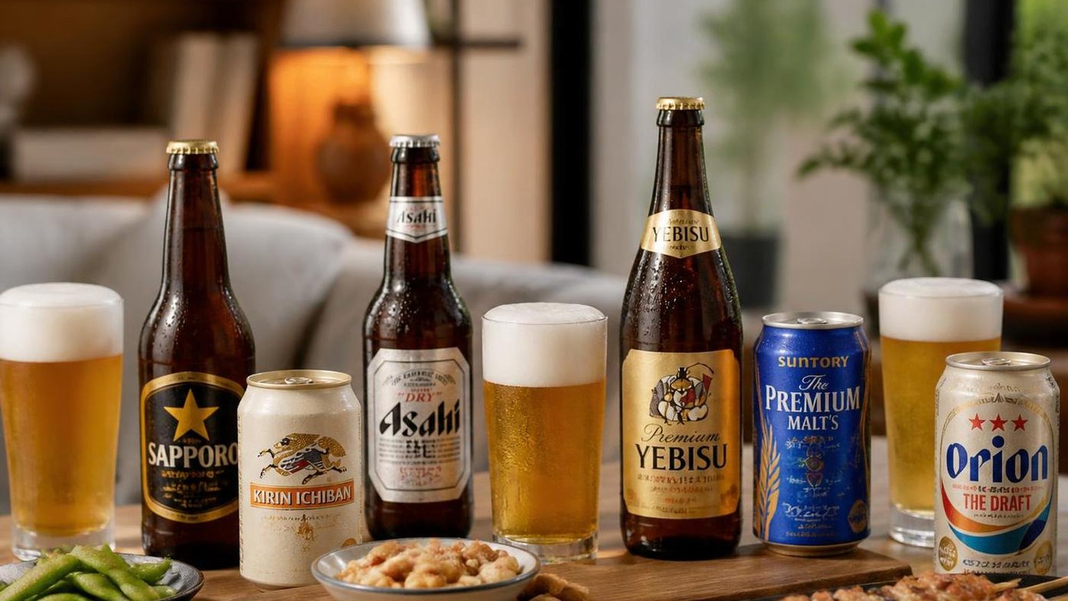 What Are Beers From Japan? — side by side with the alternatives