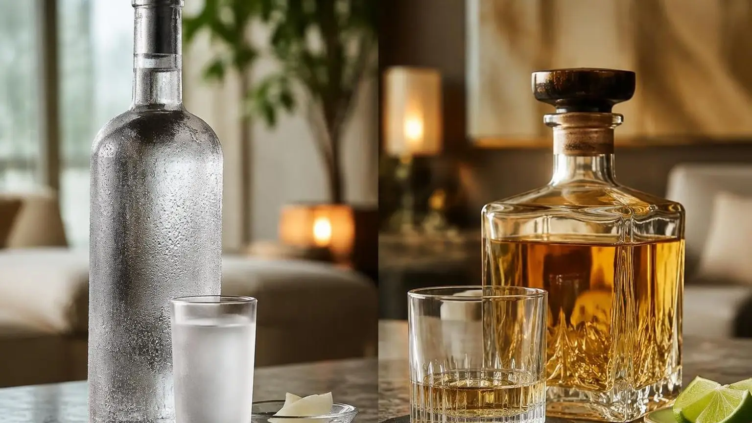 What Is the Difference Between Vodka and Tequila? — measured, not estimated