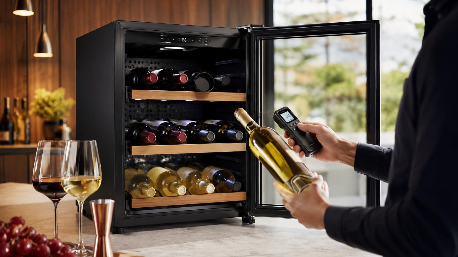 What Temperature Should a Wine Cooler Be? (2026 Storage Guide) 3 What Temperature Should a Wine Cooler Be? — a closer look