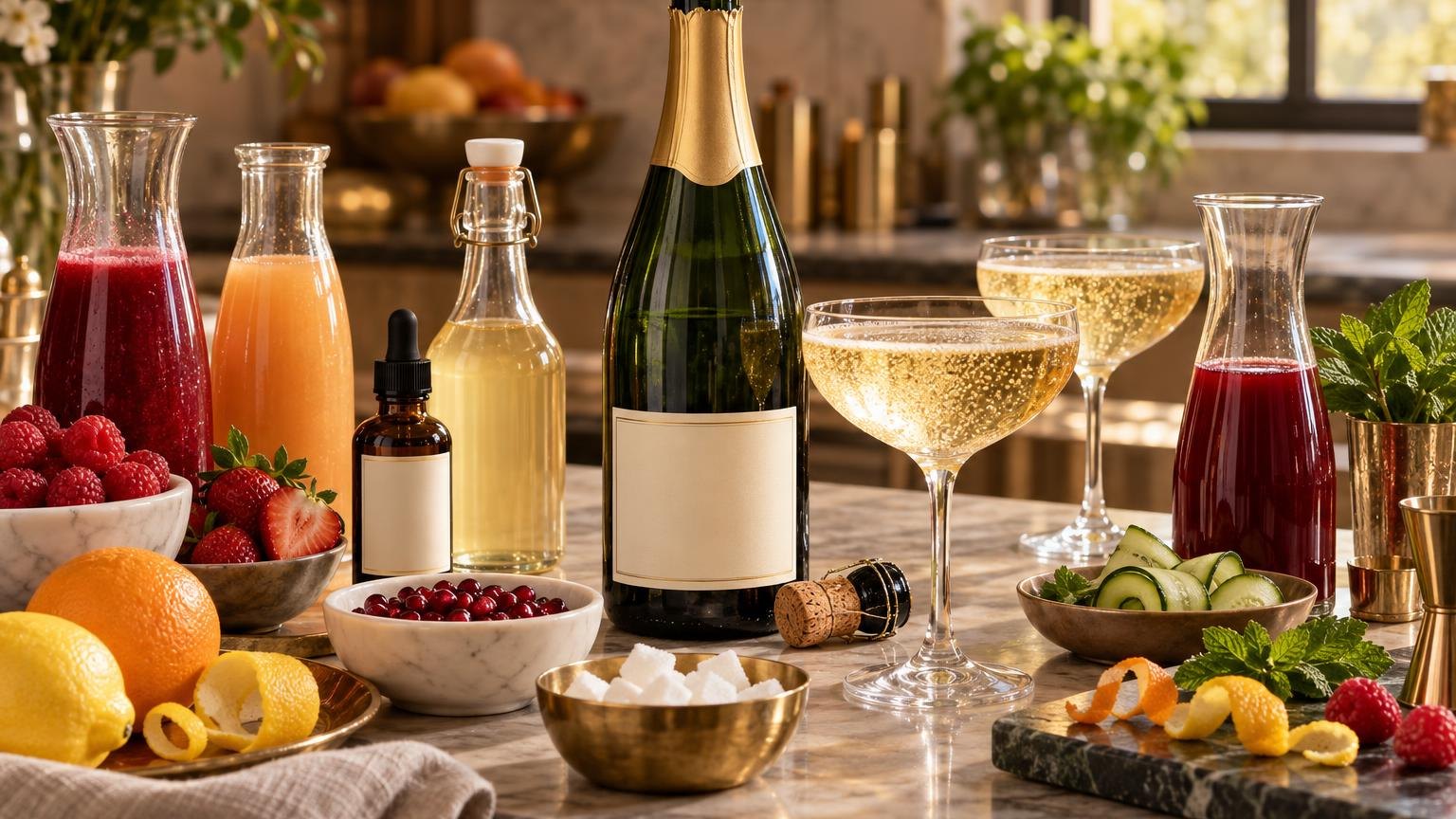 What to Mix with Champagne Besides Orange Juice — a quick reference