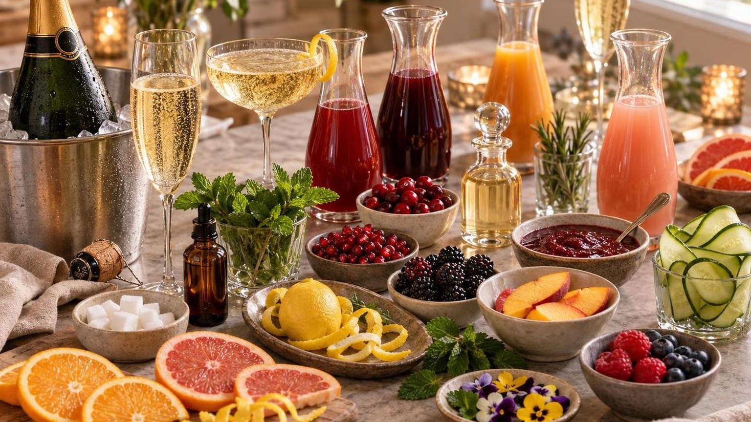 What to Mix with Champagne Besides Orange Juice — side by side with the alternatives