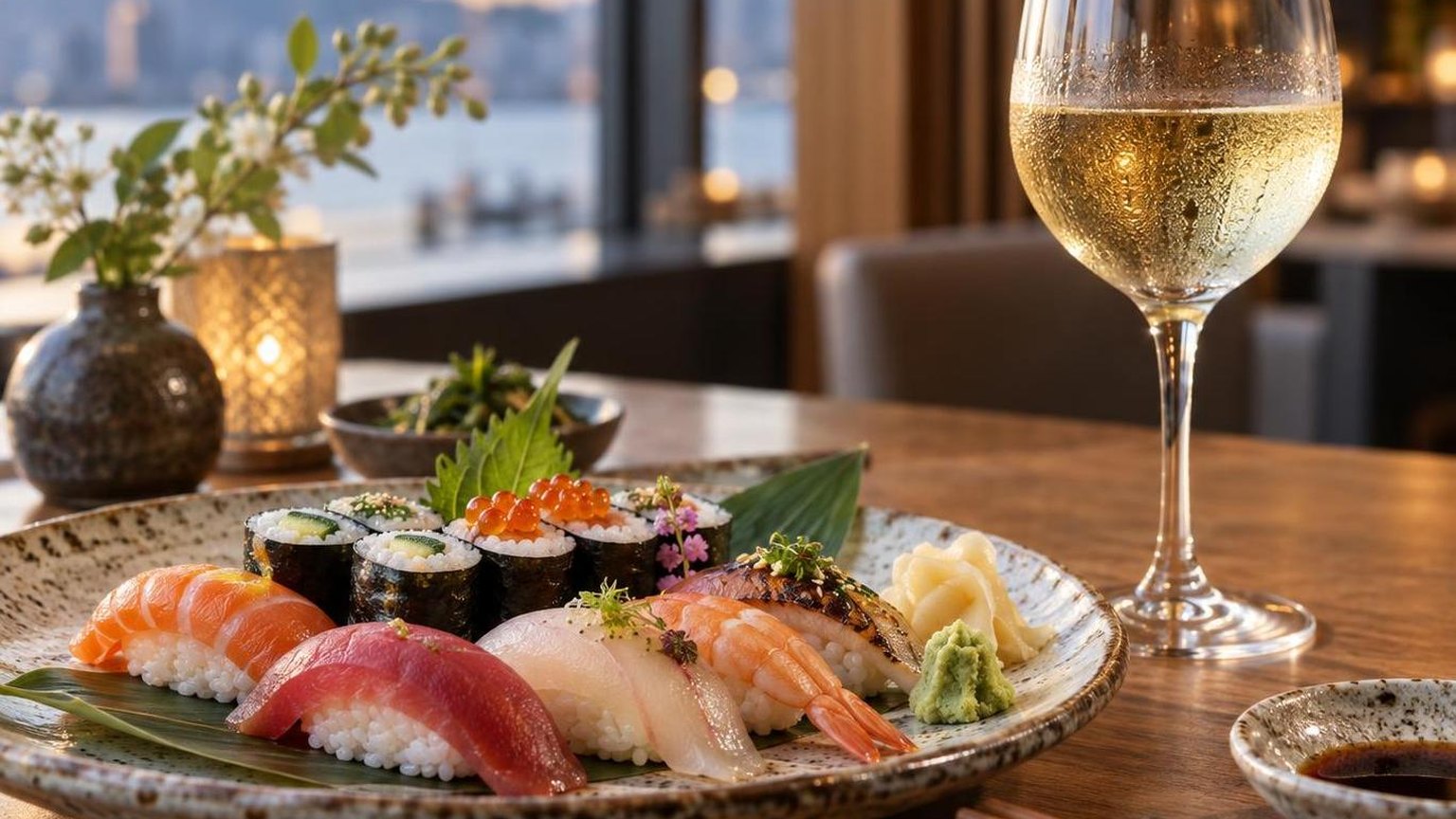 What Wine Goes with Sushi? — measured, not estimated