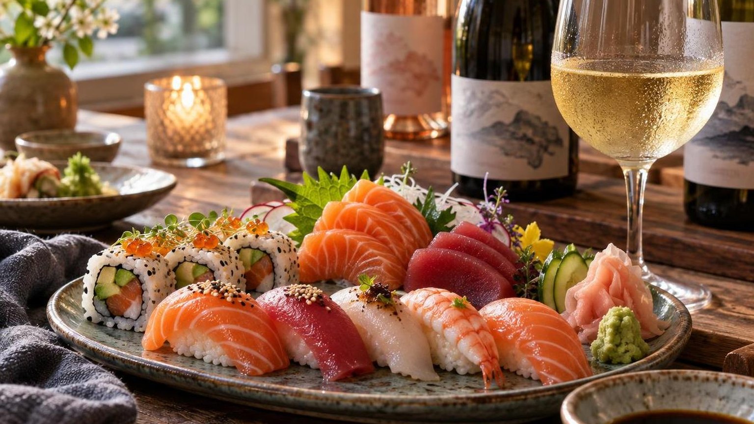 What Wine Goes with Sushi? — the practical details