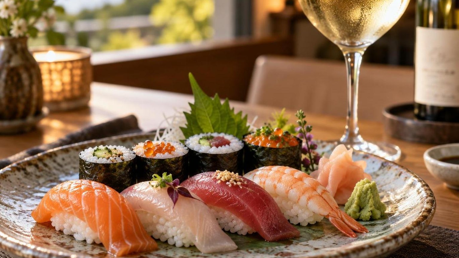 What Wine Pairs with Sushi? — how it works in the real world