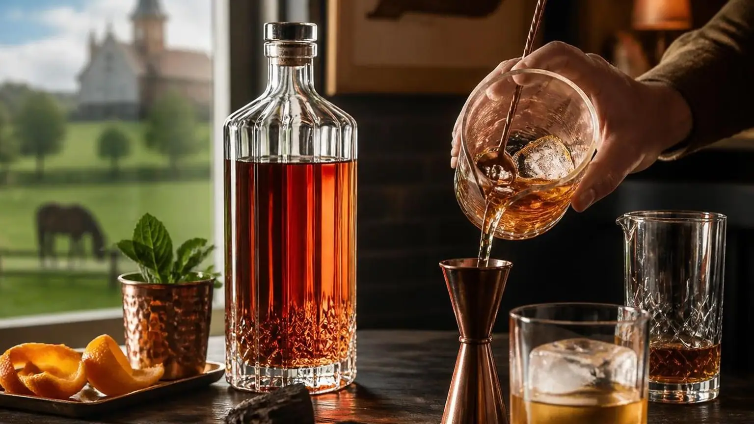 Where Did Bourbon Originate? — measured, not estimated, with sources cited