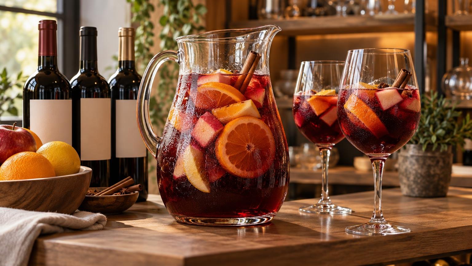 What Is the Typical Alcohol Content in Sangria? at a glance