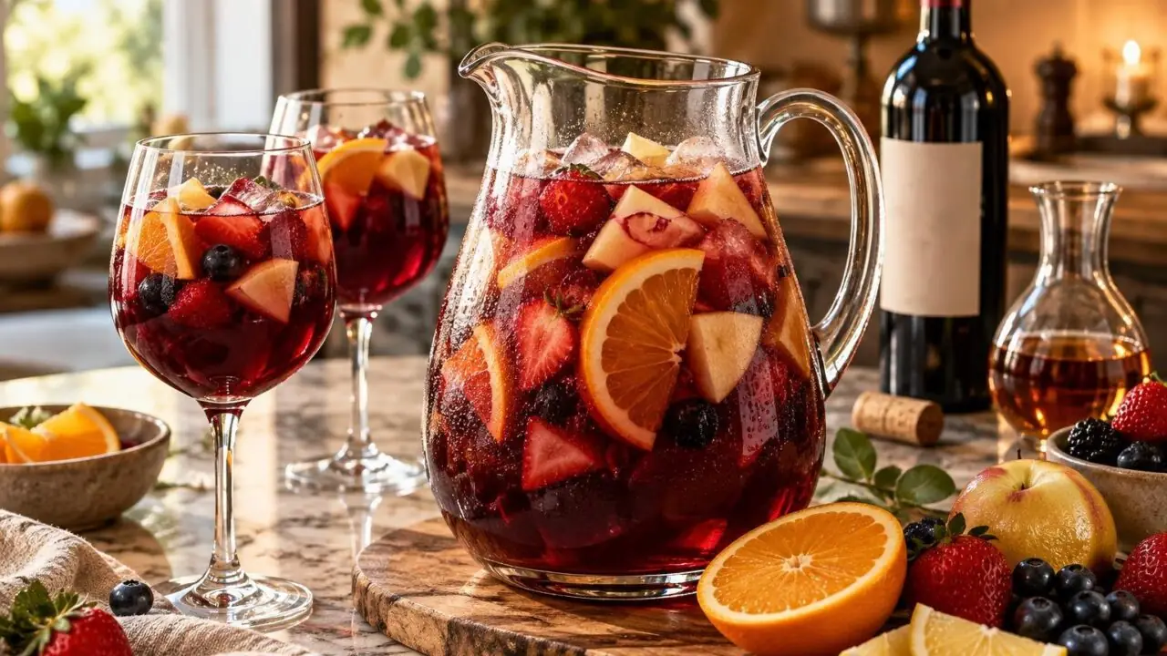 Alcohol content in sangria