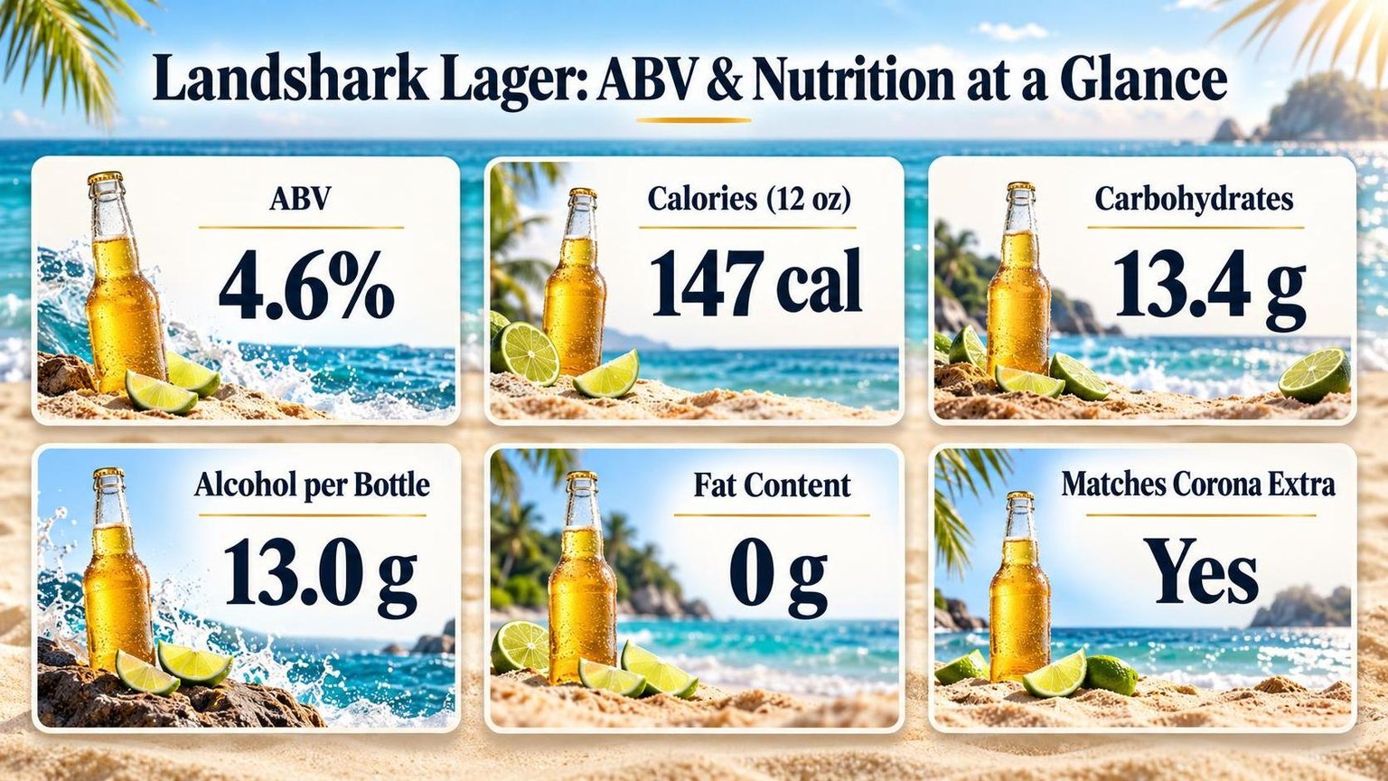 Landshark Lager: ABV & Nutrition at a Glance — figures worth remembering