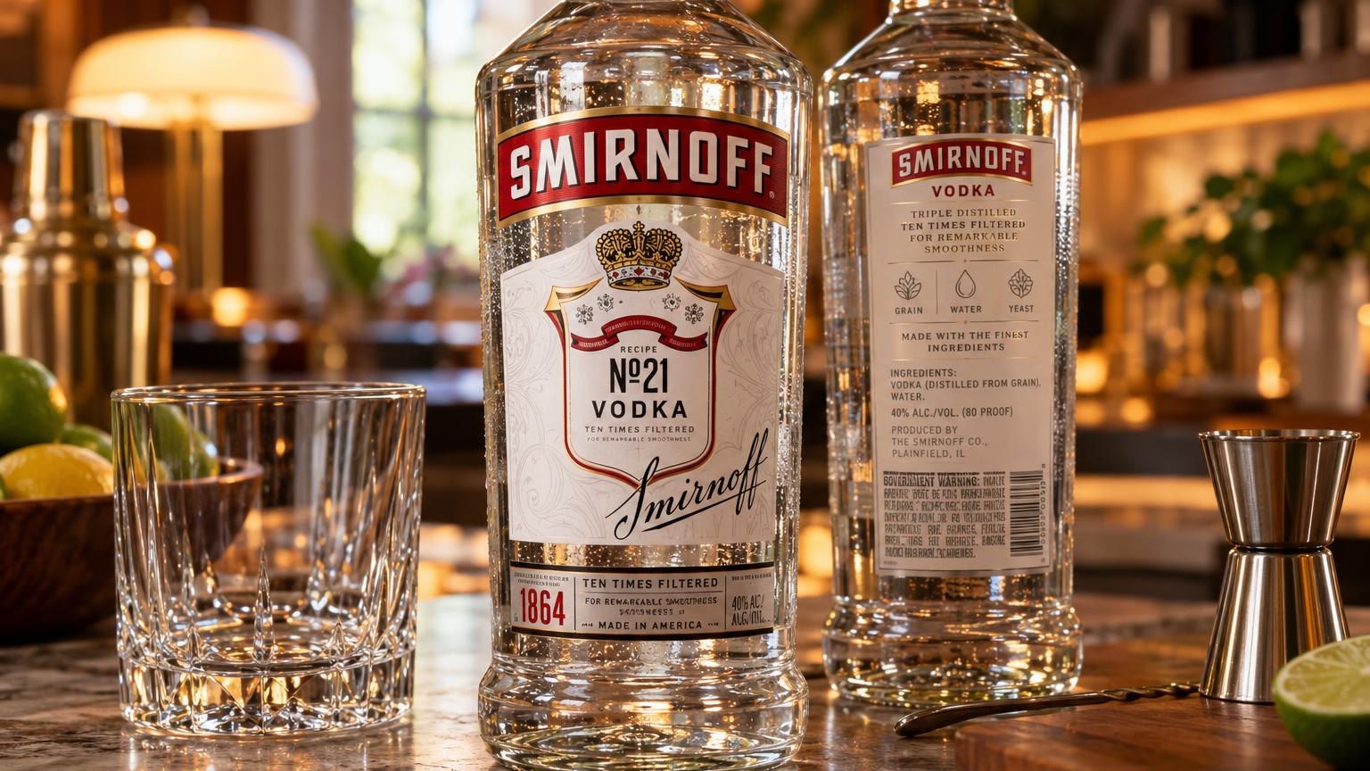 What Is the Alcohol Content of Smirnoff Vodka? — common questions, answered plainly